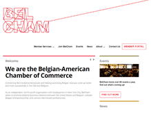 Tablet Screenshot of belcham.org